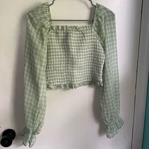 JAPRA Long Sleeved Crop Top